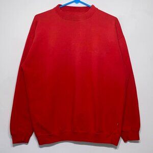 Esprit 90s 00s Vintage Pullover Crewneck Sweater Red Medium